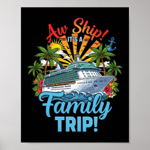 Póster Traje de pareja para crucero familiar Squad 2025 C