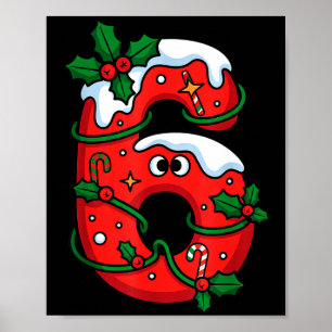 Póster Traje de Santa Número 6 Meme Navidad Pareja Coinci