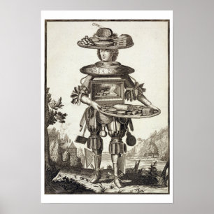 Póster Traje para un cocinero de pasteles, pub. por