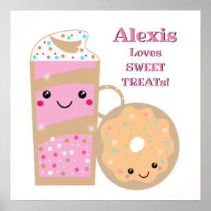 Póster Trajes De Sacudida Y Dulce Personalizados