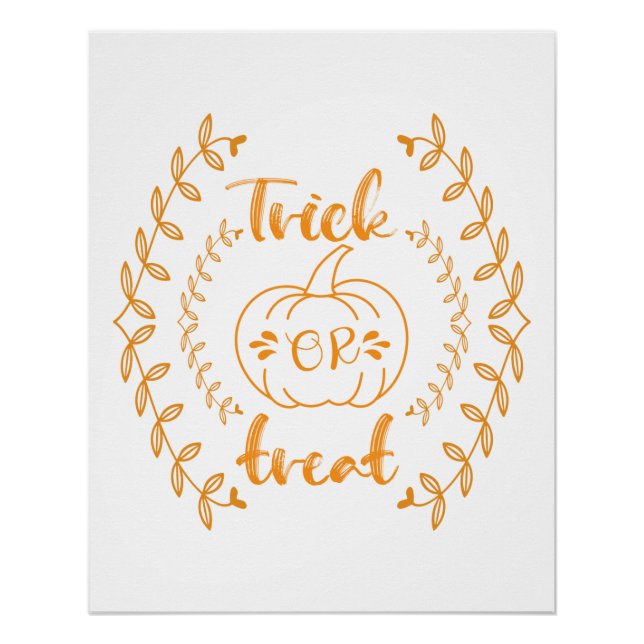 Póster Trampa o tratamiento en el marco de plantas (Anverso)