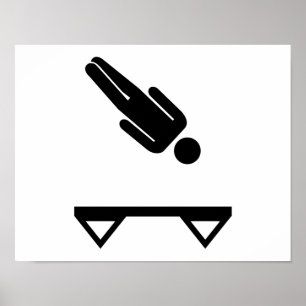 Póster Trampoline trampoline