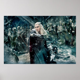 Póster Tranduil En Batalla