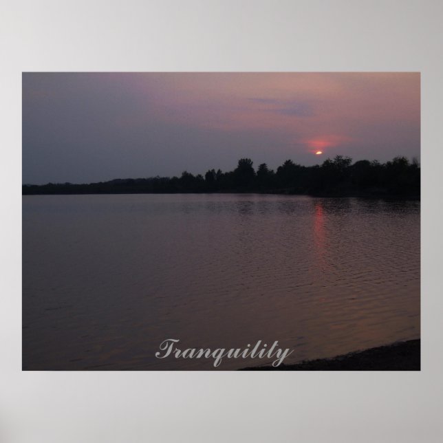 Póster Tranquilidad (Frente)
