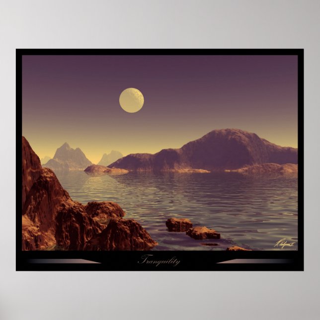Póster Tranquilidad (Frente)