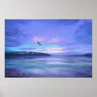 Póster Tranquilidad Al Amanecer