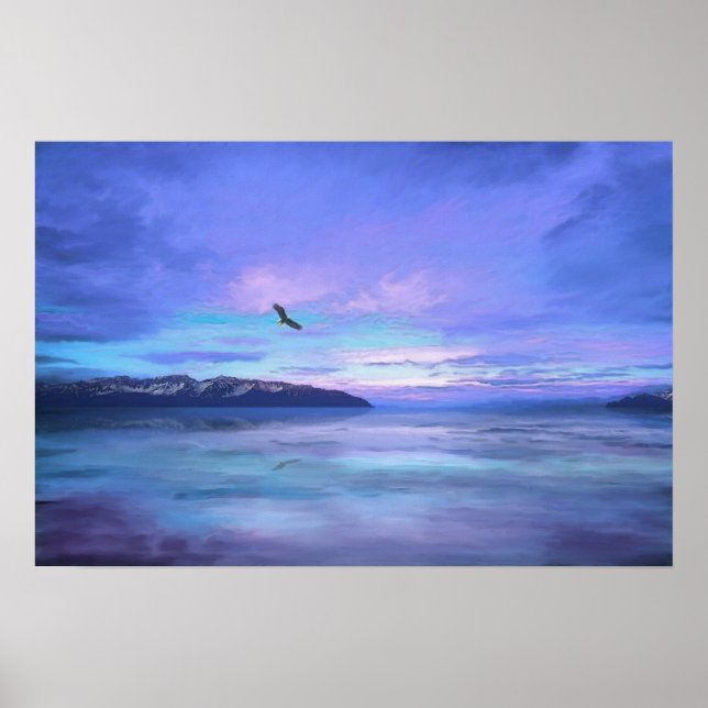 Póster Tranquilidad Al Amanecer (Frente)