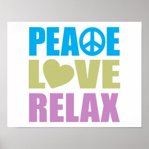 Póster Tranquilidad Amor Relax