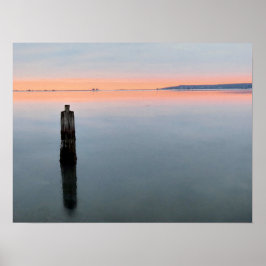 Póster Tranquilidad de invierno