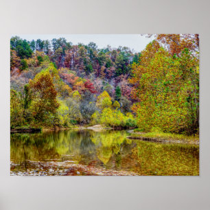 Póster Tranquilidad de otoño