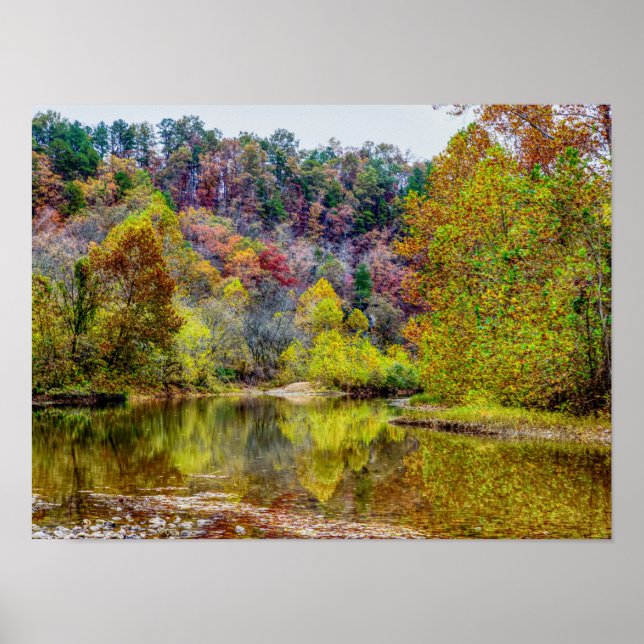 Póster Tranquilidad de otoño (Frente)