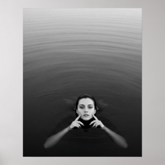 Póster Tranquilidad en movimiento - Viaje solo de mujeres