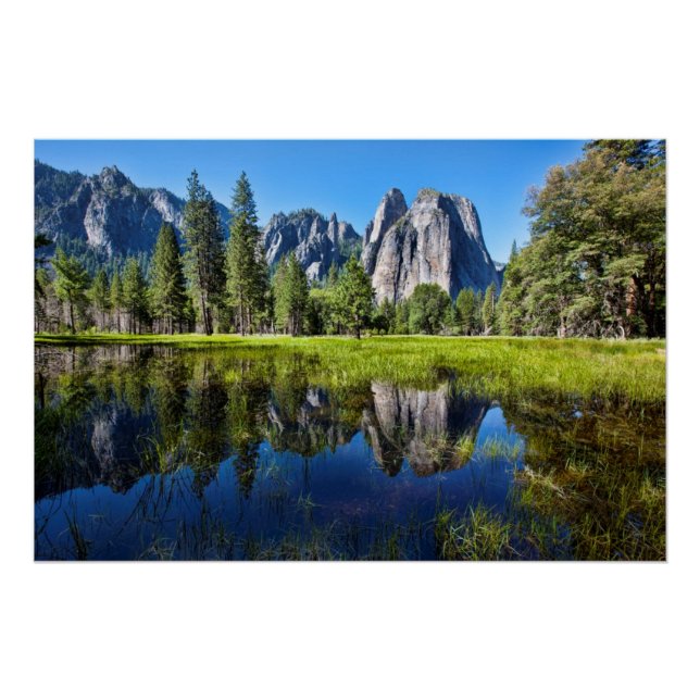 Póster Tranquilidad En Yosemite (Anverso)