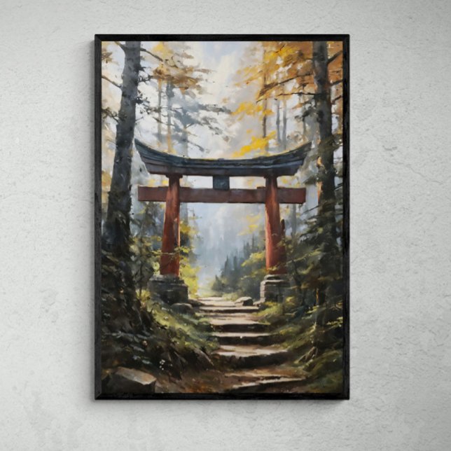 Póster Tranquilidad sagrada: Selva de la Puerta del Santu (Subido por el creador)