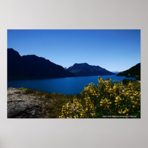 Póster Tranquility Blues South Island, New Zealand Poster