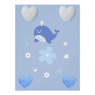 poster tranquilo para guardería