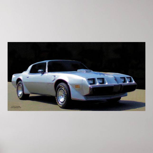 PÓSTER TRANS AM 6.6L 1979 (Frente)