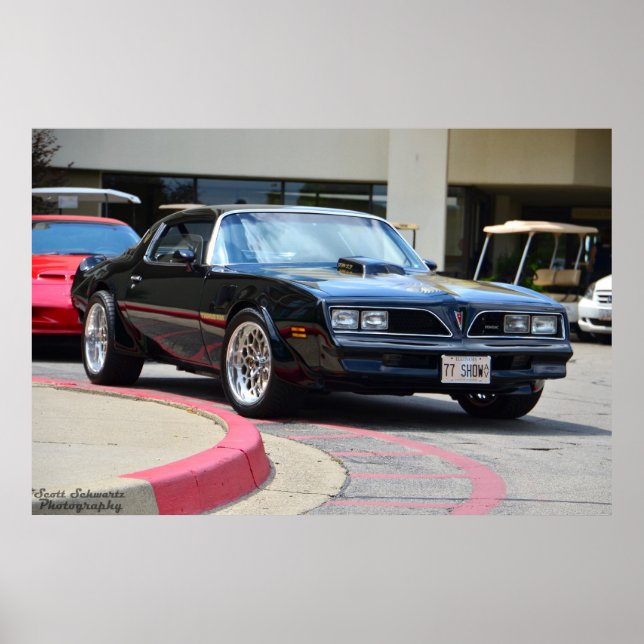 Póster Trans Am de 1977 (Frente)