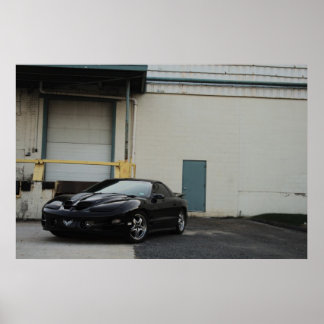 Póster Trans-Am negro