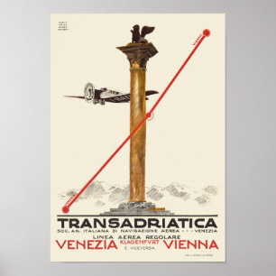 Póster Transadriatica Italy Vintage Poster 1925