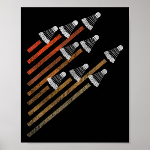 Póster Transbordador Badminton