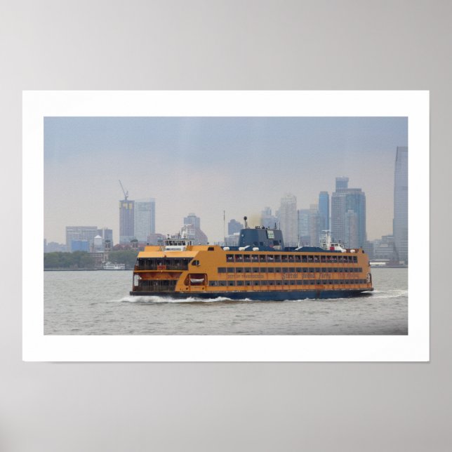 Póster Transbordador de Staten Island (Frente)