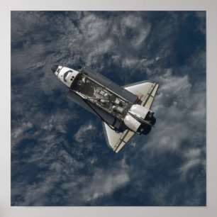 Póster Transbordador espacial Atlantis