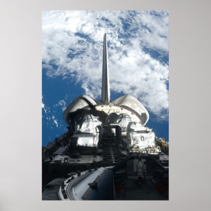 Póster Transbordador espacial Atlantis