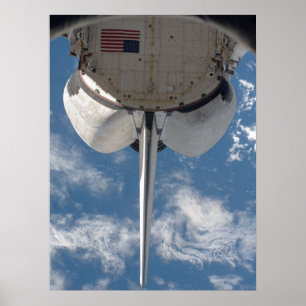 Póster Transbordador espacial Atlantis
