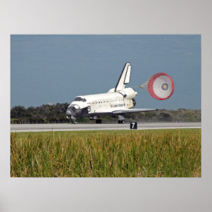 Póster Transbordador espacial Atlantis