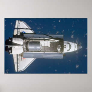 Póster Transbordador espacial Atlantis