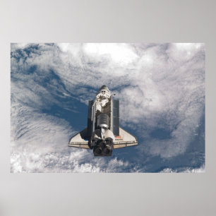 Póster Transbordador espacial Atlantis