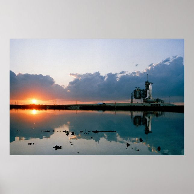 Póster Transbordador espacial Columba (STS-1) (Frente)