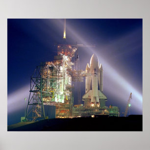 Póster Transbordador espacial Columbia (STS-1)