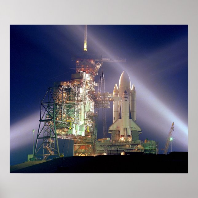 Póster Transbordador espacial Columbia (STS-1) (Frente)