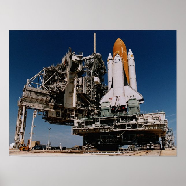 Póster Transbordador Espacial Columbia (STS-83) (Frente)
