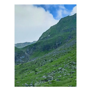 Póster Transfagarasan Pendiente Alpina – Rumania Fotograf