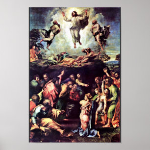 Póster Transfiguración Por Raffael (Mejor Calidad)