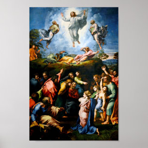 Póster Transfiguración, Rafael