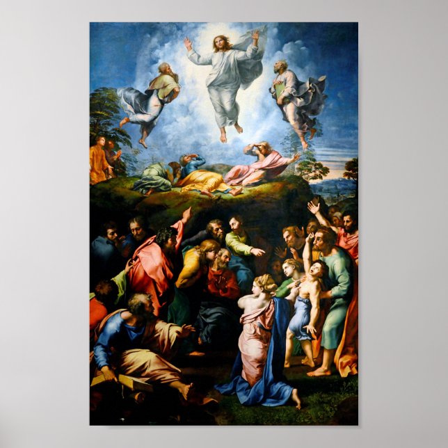 Póster Transfiguración, Rafael (Frente)