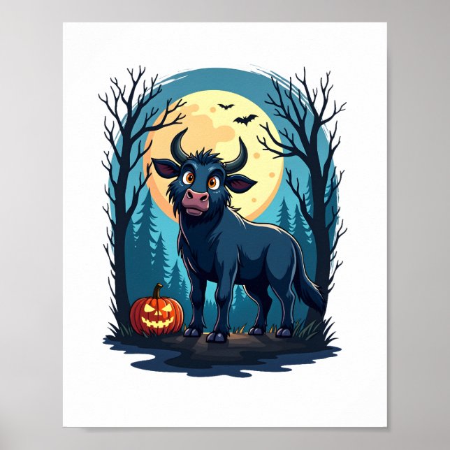 Póster Transformación de Werewolf de vaca (Frente)