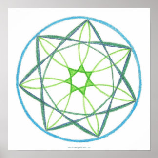 Póster Transformación Mandala #2