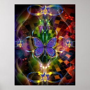 Póster Transformación multidimensional