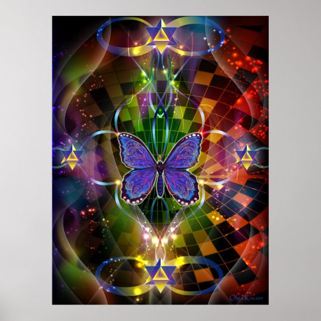 Póster Transformación multidimensional (Frente)