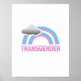 PÓSTER TRANSGÉNERO RAINBOW