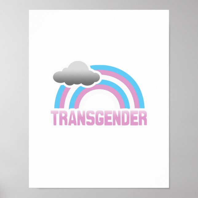 PÓSTER TRANSGÉNERO RAINBOW (Frente)
