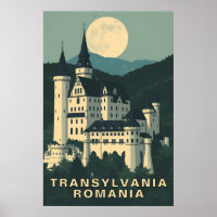 Transilvania Rumania Castillo de vampiros vintage 