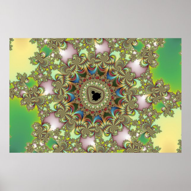 Póster Tránsito - Fractal (Frente)