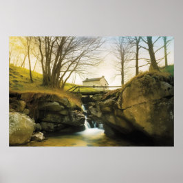 Póster Transmitir por la parte posterior 40