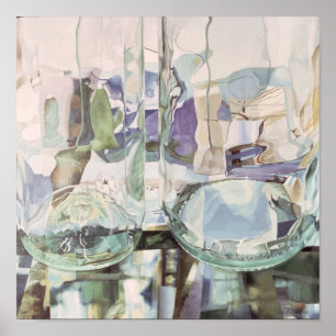 Póster Transparencia verde